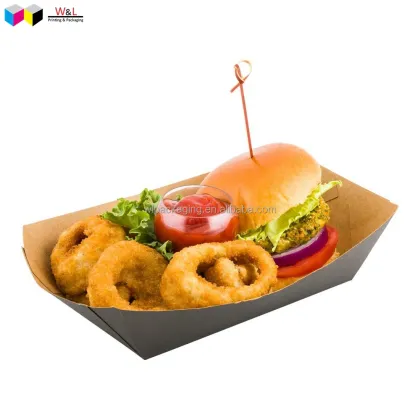 Customized Food Grade Seafood Box Paper for Snacks