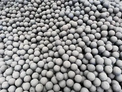 Tempered steel balls and low chromium steel balls