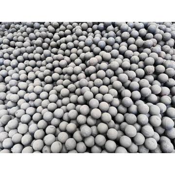 Tempered steel balls and low chromium steel balls