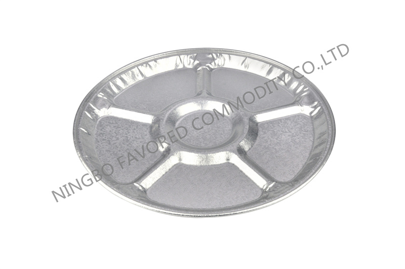 Recipiente de papel de aluminio bandeja lazy susan de 16 &quot;