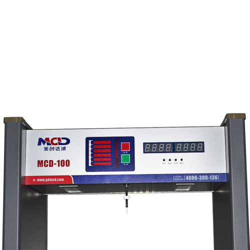6 Zones door frame walkthrough metal detector