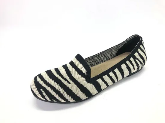 Women Flat Shoes Knit Soft Lightweight Walking Shoes