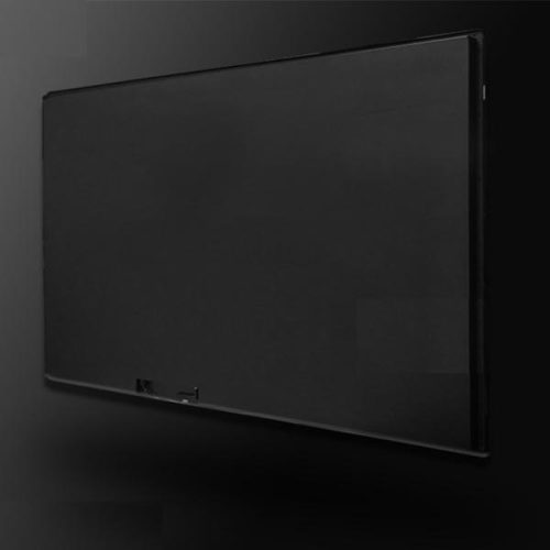 Wall mounted TV mirror advertising with human bodysensor