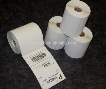 blank direct thermal label 4x6x250pcs/roll, zebra label