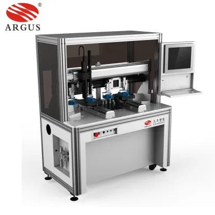 ARGUS Fiber Scribing Machine for poly crystalline laser scribing and splitting