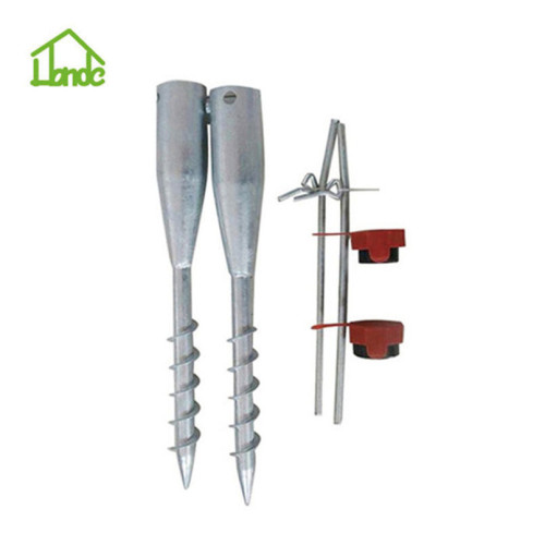 Galvanized Steel Ground Umbrella Auger