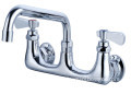 Popular Pre-Rinse Faucet with Flexible Gooseneck for Commercial Kitchen Sinks