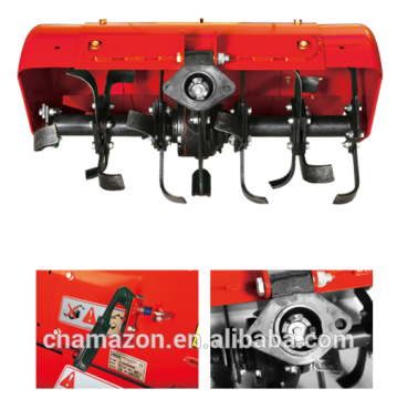 Hot sale rear tine tiller for soil plough mounted with two wheel tractor