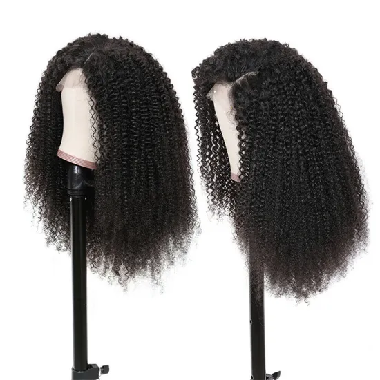 Cheap Headband Bob Frontal Fringe Cuticle Aligned Lace Front Closure Brazilian Short Curly Human Hair Wig