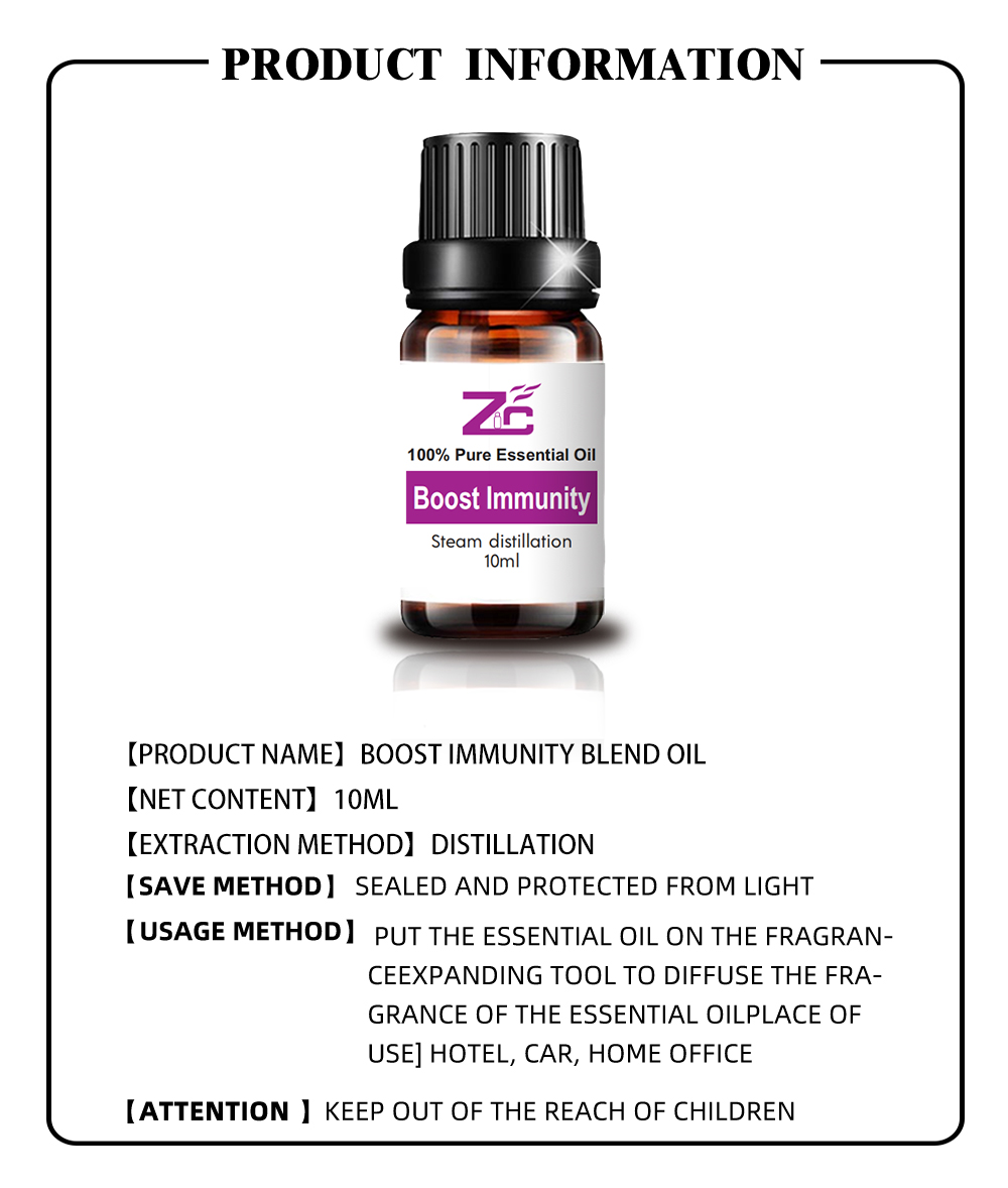 Immunity Boost essential oils roll on private label