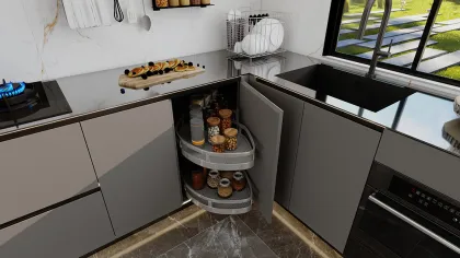 Stainless Steel Kitchen Cabinets for Modern Homes