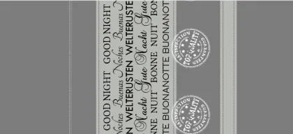 Love Design Mattress Tricot Pigment Printing Fabric