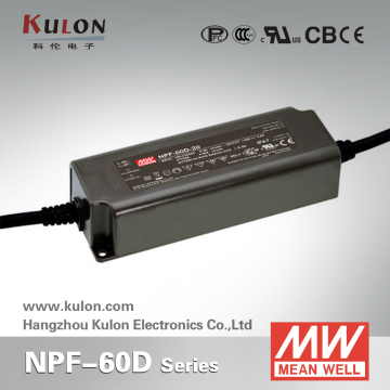 Single output 42 volt NPF-60D rated current 60w dimming power supply
