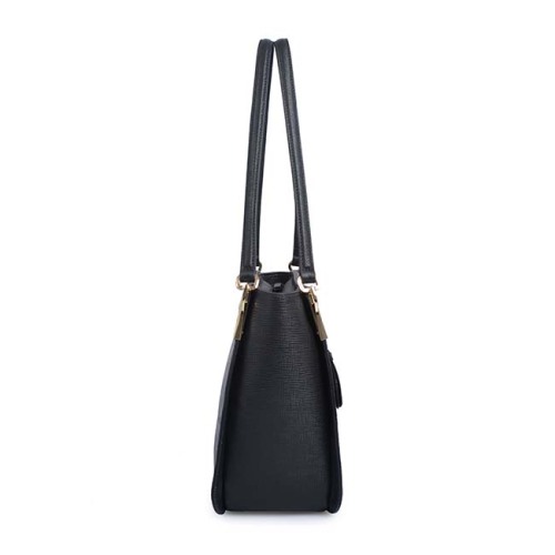 Bolso de hombro de cuero de gran capacidad para mujer