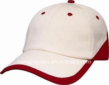 New style 6 panel simple color fashion cap