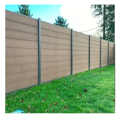 WPC Fence Panels for Outdoor Garden Walls
