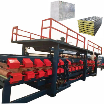 Hoson Full Automatic Production Line for Rock Wool Fireroofing, EPS Wall Panels, and Cement Sandwich Panels