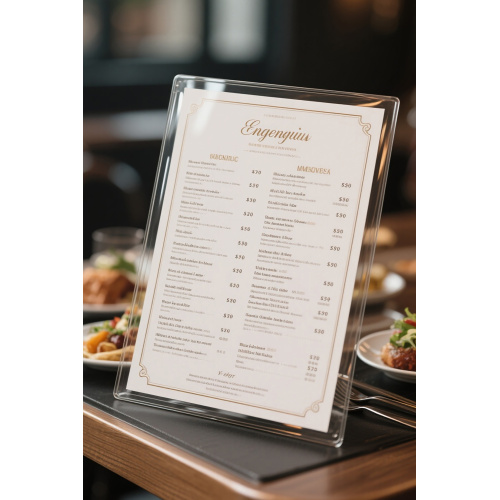 Product parameters and production process of the menu