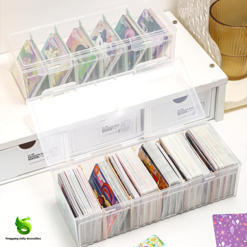 Adjustable Partition Card Storage Boxes