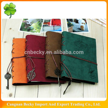 2014 High quality PVC Cover notebook paper notebook