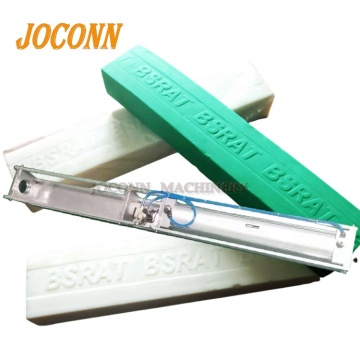 Low Price Manual Soap Making Pneumatic Round Square Soap Bar Push Pipe Machine for Business