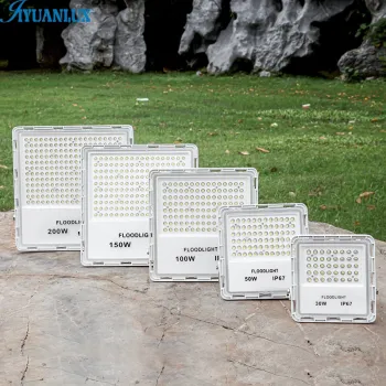 Outdoor Flood Light: 50W to 200W LED Projector with IP67 Waterproof Rating