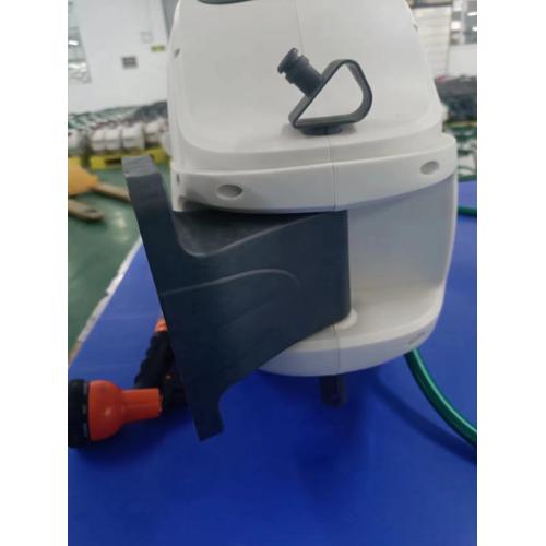 Retractable 1/2 Outdoor Wall Mounted Hose Reel,Heavy Duty with 8-Function Sprayer Nozzle, Any Length Lock, Slow Return System,