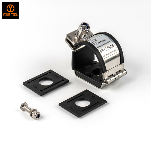 Soportes para cables de un solo trébol Protección contra cortocircuitos de subterráneos