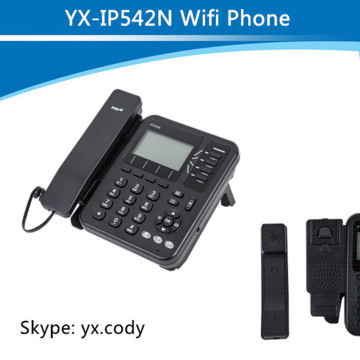 Wifi-IP phone IP542N wireless desktop SIP phone voip business