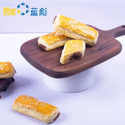Customized Chinese Traditional Pork Puff Pastries with Fresh Ingredients