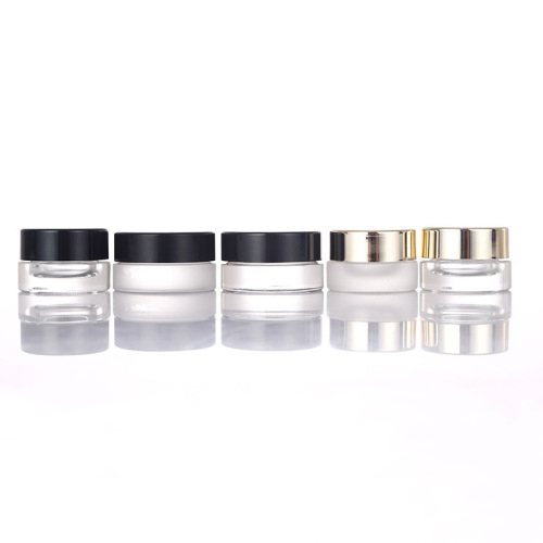 3G 5G Clear Cosmetic Eye Cream Glass Jar