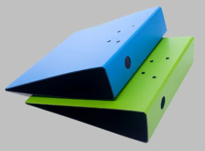 office stationery,new brand pp document box file,plastic stationery file