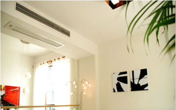 Ceiling conceal ducted type solar air conditioner 48000Btu