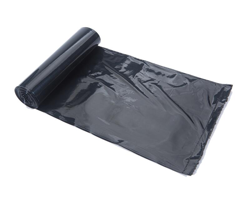 Black HDPE Star Seal Garbage Bag