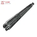 High Precision Bimetallic Conical Twin Screw at Barrel para sa PVC Transparent Sheets