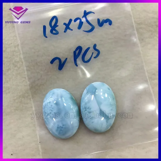 Wholesale larimar cabochon, natural larimar loose stone for jewelrys
