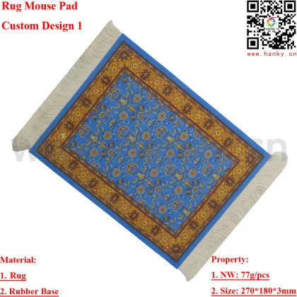 Rug Mouse Pad Blanket Mouse Pad Rug Mouse Mat Mouse Pad Custom Design