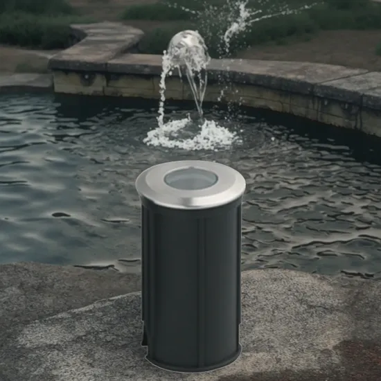 MINI OUTDOOR D30mm 0.6W RGB IP68 Stainless Steel Underground Lamp