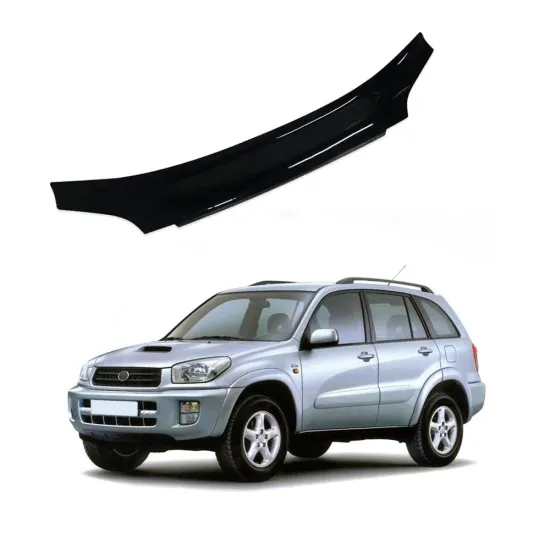 YCSUNZ Acrylic Black Bonnet Guard for Toyota RAV4 1996-2000