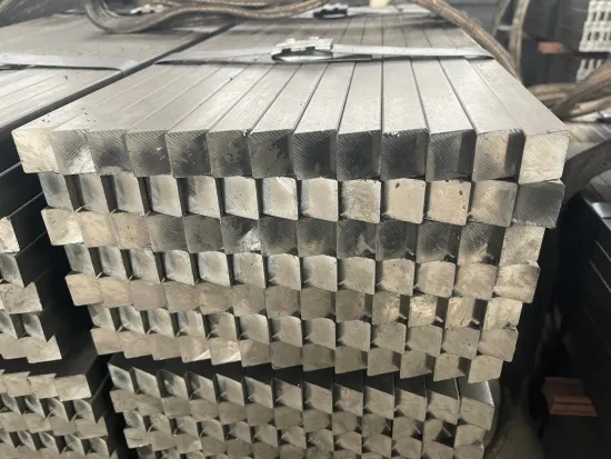 Bright Surface Square Rectangle Solid Carbon Steel Bar