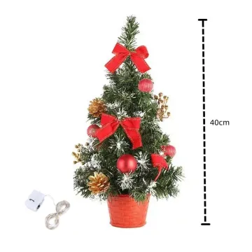 On Sale: Christmas Tree Set with Ornaments and LED Lights