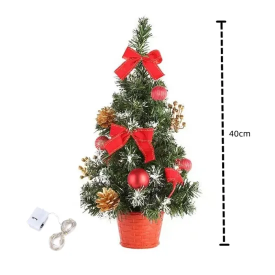 On Sale: Christmas Tree Set with Ornaments and LED Lights