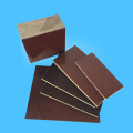 Brown 5mm Phenolic Cotton Cloth Fabric Swatch