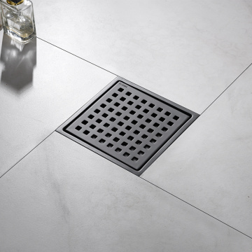 Drenaje de piso de ducha cuadrado con tapa extraíble