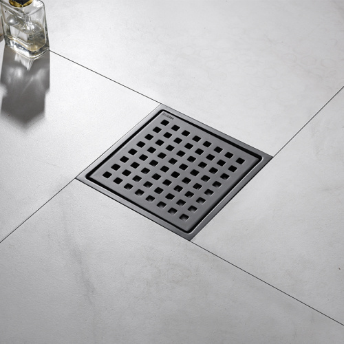 Toilet Floor Drains Square Shower Floor Drain with Removable Cover Supplier