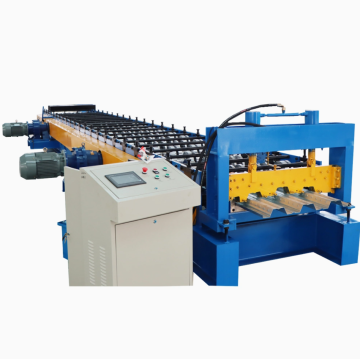 Automated Trapezoidal Steel Floor Decking Tile Production Machine