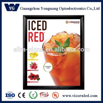A0,A1,A2,A3,A4,A5 picture poster frame 25mm Anodized Aluminum Silver Black Snap Frame