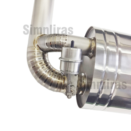 Titan-Abgasanlage ab Kat für 2015–2020 Lexus RC-F USC10 mit pneumatischem Ventil