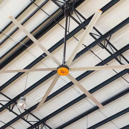 Industrial ceiling fan for large space