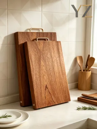 Ebony Wood Cutting Board Solid Wood Chopping Board